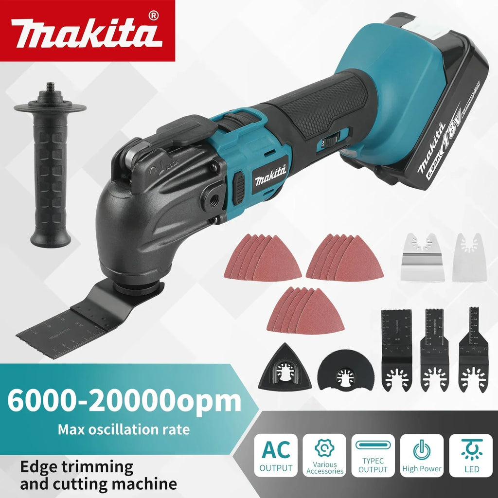 Makita DTM51 Cordless Grinding Machine, Edge Trimming Machine, Brushless Grooving Machine, Electric Shovel, Makita 18V Battery