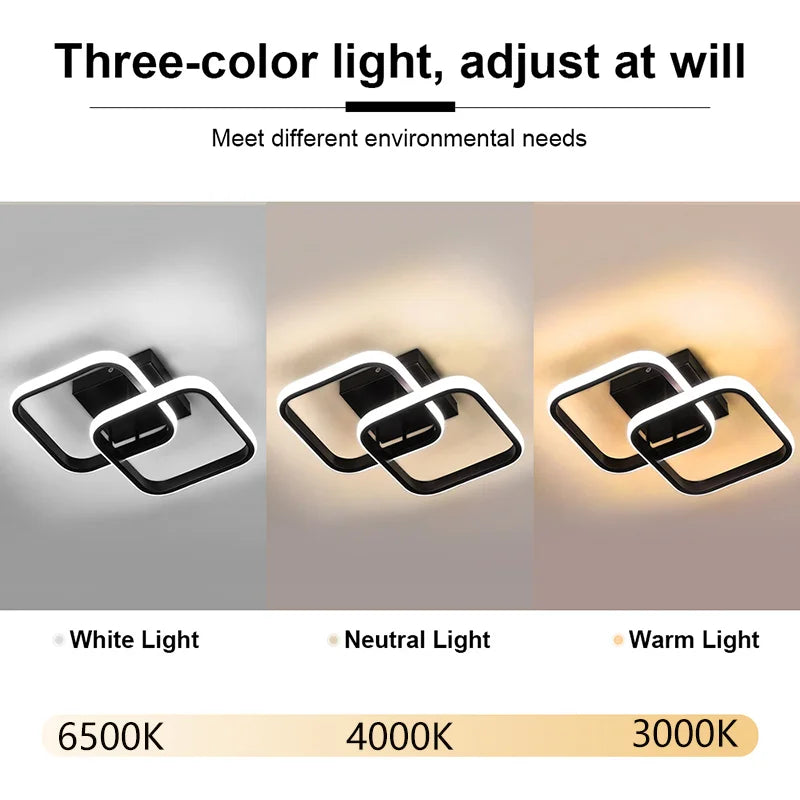 Modern LED Ceiling Lamp For Living Room Stair Aisle Cloakroom Hallway Bedroom Ceiling Light Indoor Home Decor Lighting Fixture