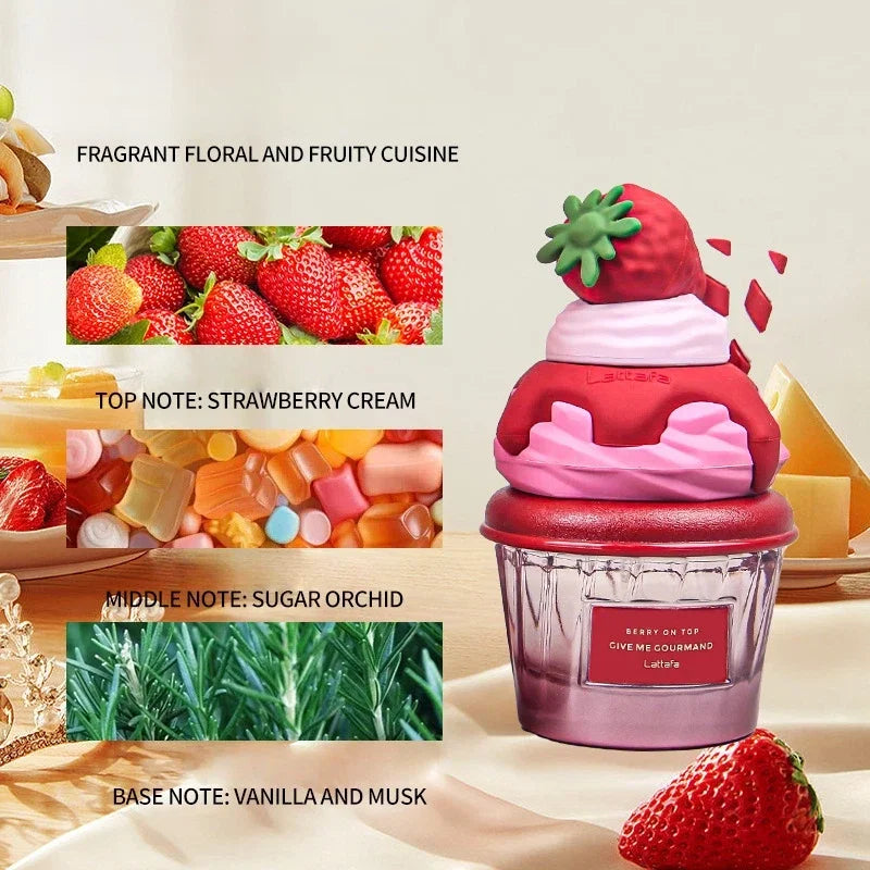 Women's Middle Eastern Arabian Perfume Gift Set 75ml - Creamy Ice Cream Sweet Fragrance