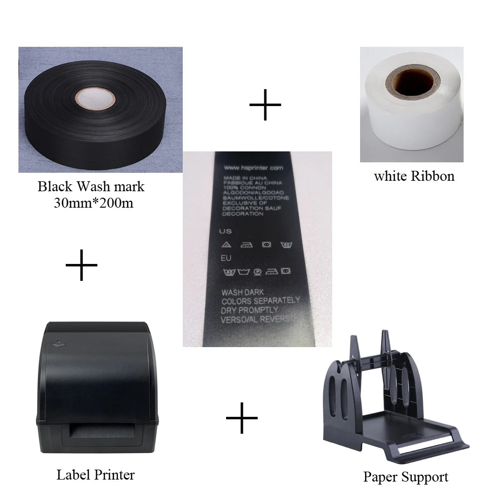 New Heat Transfer Printer Clothes Label Desktop Label for Washing Printing 2054TA