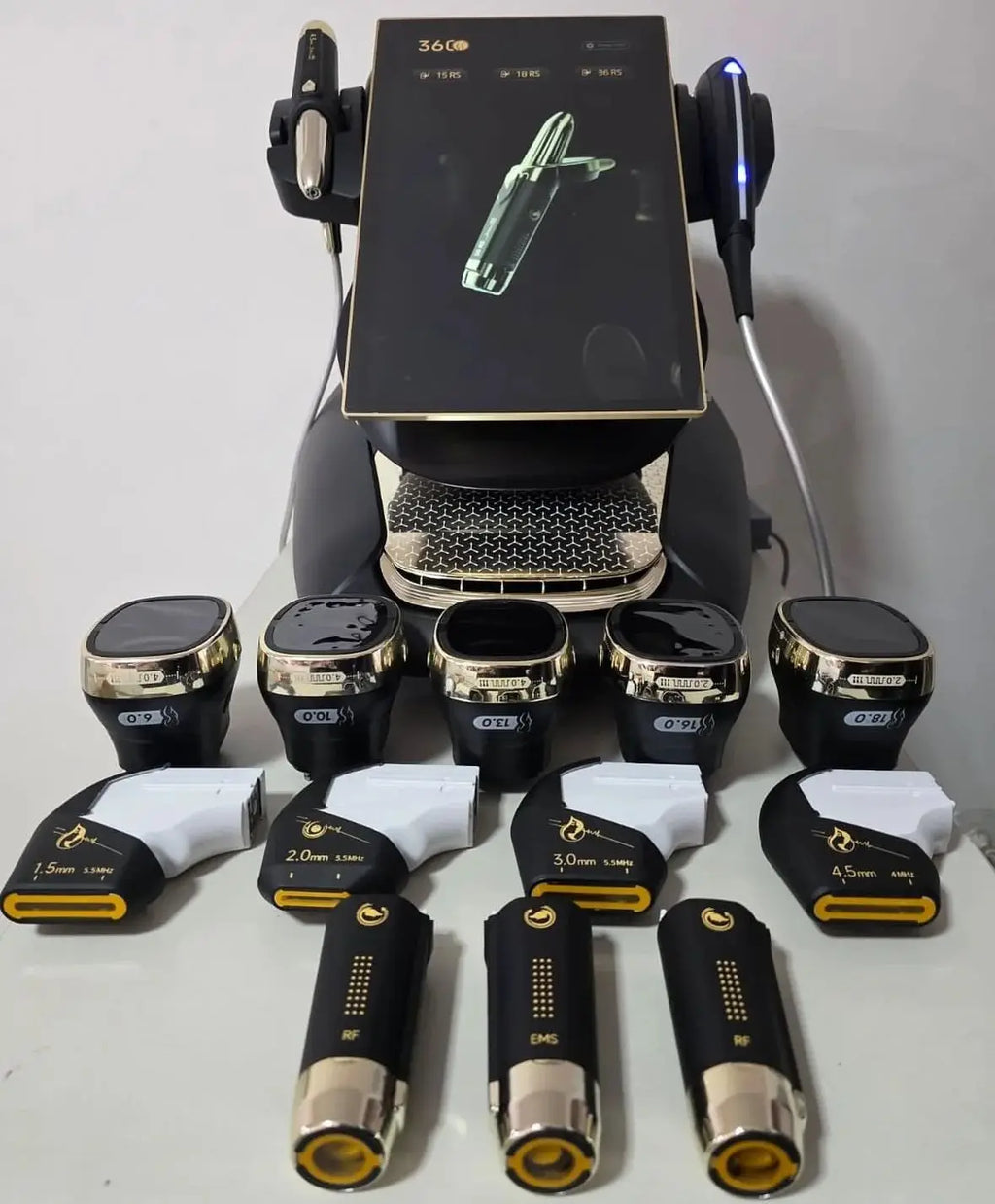 360MAX 25D 3 In 1 HIFU Non-Invasive Face Slimming Anti-Aging Body Firming Machine