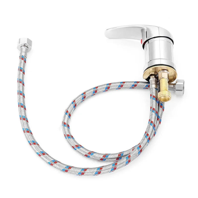 Spa Beauty Salon Shampoo Bowl Sink Hair Salon Building Materials Accessories Bathroom Hot Cold Faucet Spray Hose Replacement Set