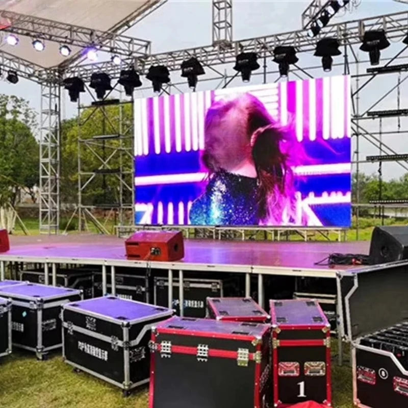 4mx3m Turnkey Complete System P2 P3 P2.6 P2.9 P3.91 LED Display 500mmx500mm LED Panel Backdrop Indoor Outdoor Rental LED Screen