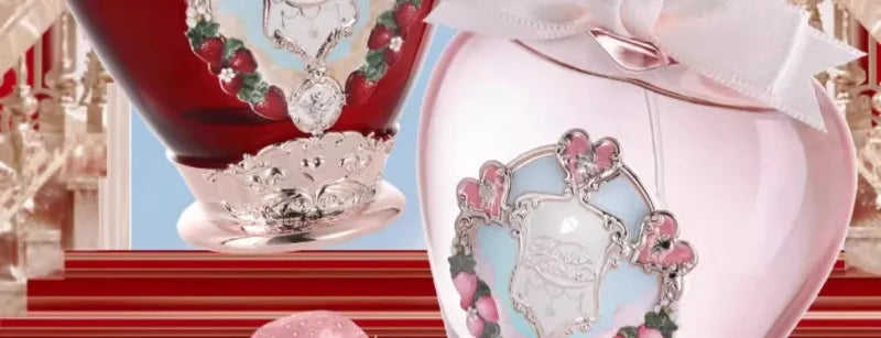 Flowerknows Eau De Parfum The Strawberry Cupid Perfume 1.7 oz / 50ml Lasting Women's Floral Gourmand Perfume for Women for Gifts