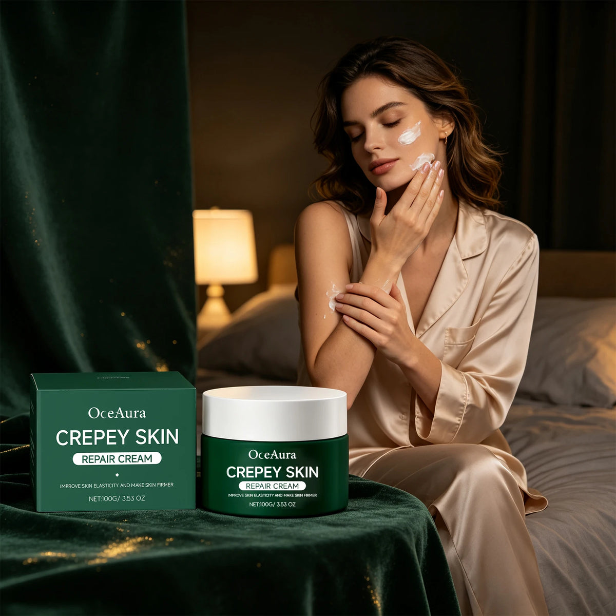 Repair Cream For Face Body Firm Skin Tightening Improve Sagging Skin Long Last Moisture Lock Smoothing Improve Skin Elasticity