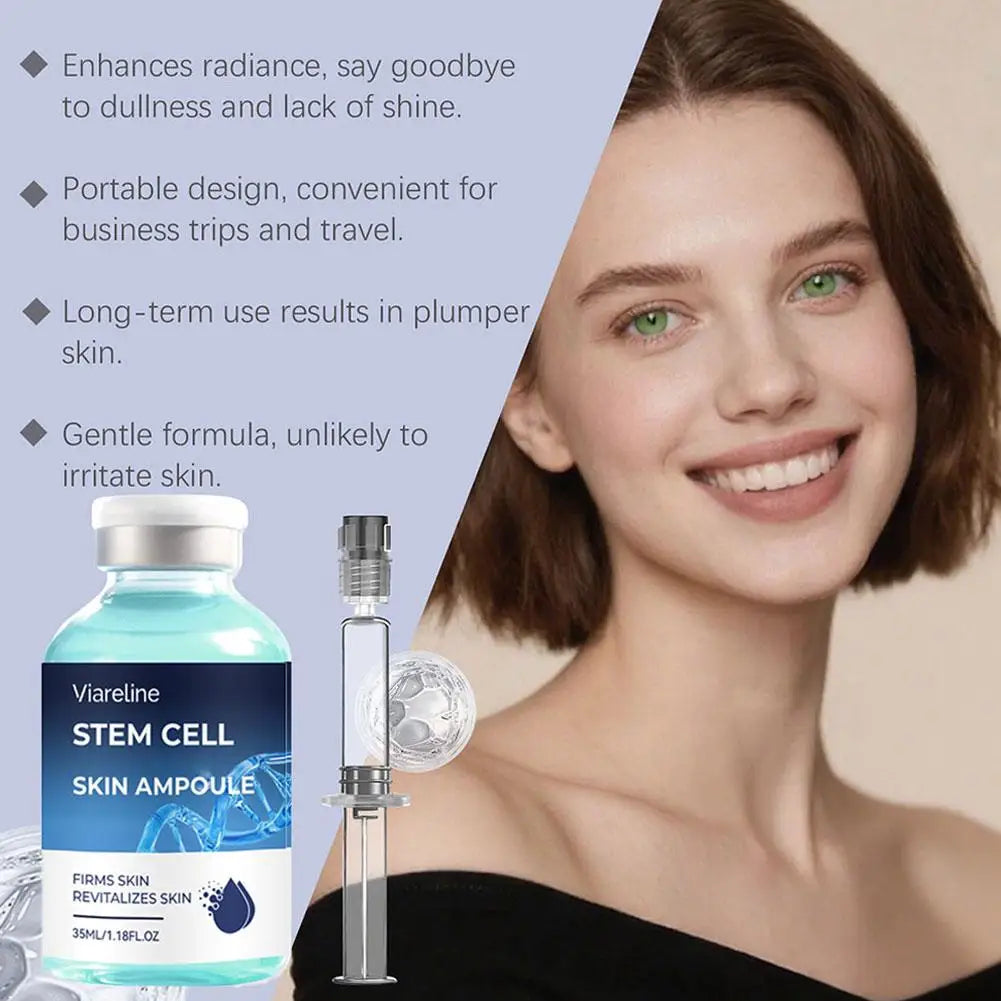 1/2/3PCS Stem Cell Skin Ampoule 35ml Anti-Aging Firming Essence Reduces Fine Lines Rejuvenates Face Serum Skin Care