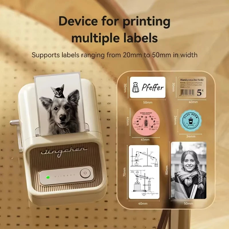Niimbot B21Pro 300DPI Mini Portable Printer Adhesive Photo Label Printer Print Width For Photos Receipts Business Label Make