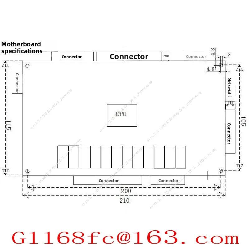 Water Source Heat Pump General Computer Board Air-cooled Water Machine Main Board Module