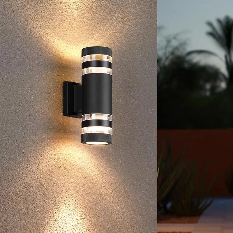 Outdoor LED Wall Lights E27 Up Down Exterior Wall Sconce IP65 Waterproof Led Sconce Lamp for Porch Front Door Garden Wall Lamp