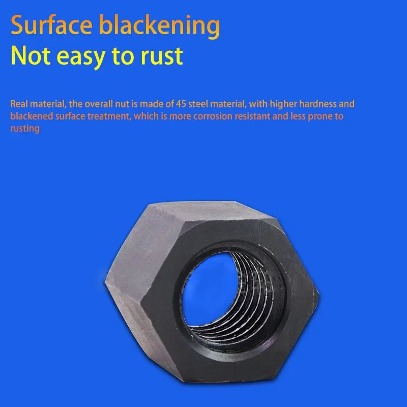 T12-T45 Trapezoidal Lead Screw Left/Right Rotary Thread Hex Nut CNC Machine 3D Printer Linear Shaft Carbon Steel ACME Thread