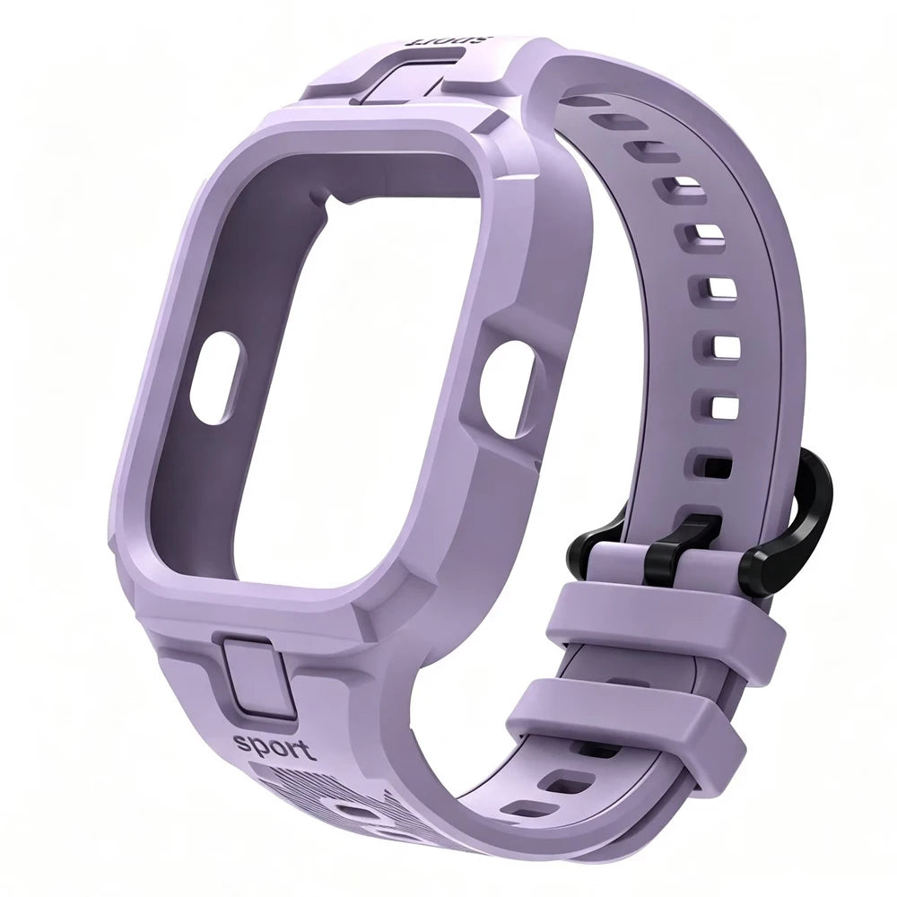 Silicone Case+Strap for Redmi Watch 4 5 6 Band Accessories Sports Integrated Bracelet Correa+Cover for Redmi Watch 6/5/4
