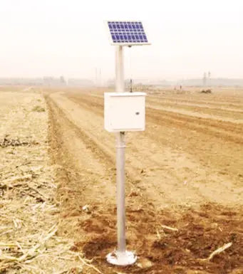 Soil Moisture Sensor Monitoring Solar Power Station Monitor System Portable Solar Power Station
