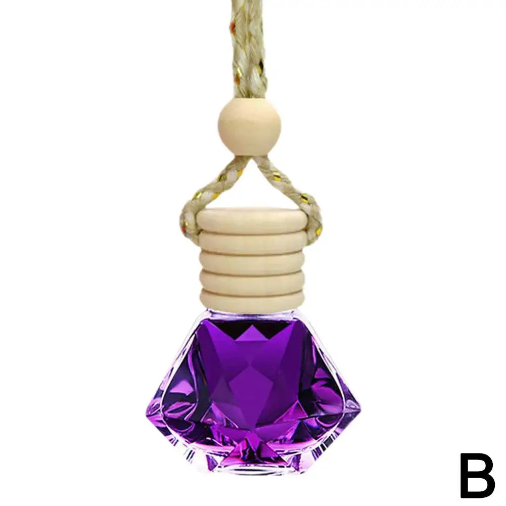 Car Perfume Pendant Include Essential Oil Air Fresheners Universal Car Supplies Novelty Auto Flavoring Car 7ml Car Hanging Oil