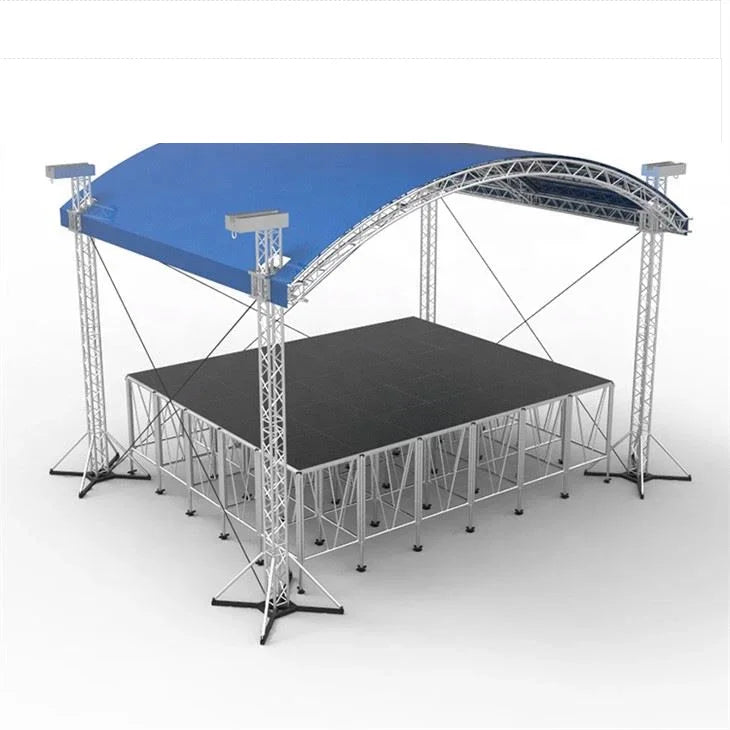 Factory Price Strong Aluminum Alloy Truss System Outdoor Stage Display