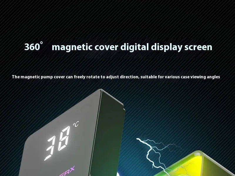 X-GAMERX M240 M360 Liquid Cooling ARGB Dynamic Light Synchronization Thermal Display Integrated Water Cooling Radiator