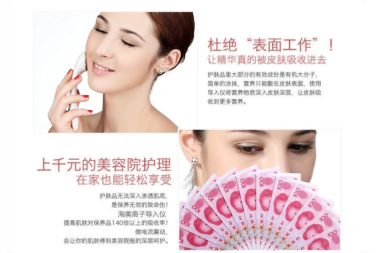 High Frequency Anti-aging Machine Ultrasonic Facial Beauty Device Face Spot Removal Wrinkle Removal Skin Care US Do Dropshipping