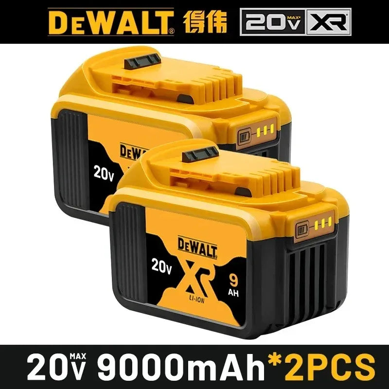 Original for DEWALT 20V/60V battery DCB606 DCB609 DCB182 DCB205 DCB206 DCB209 power tool 18V battery 6Ah 9Ah battery.