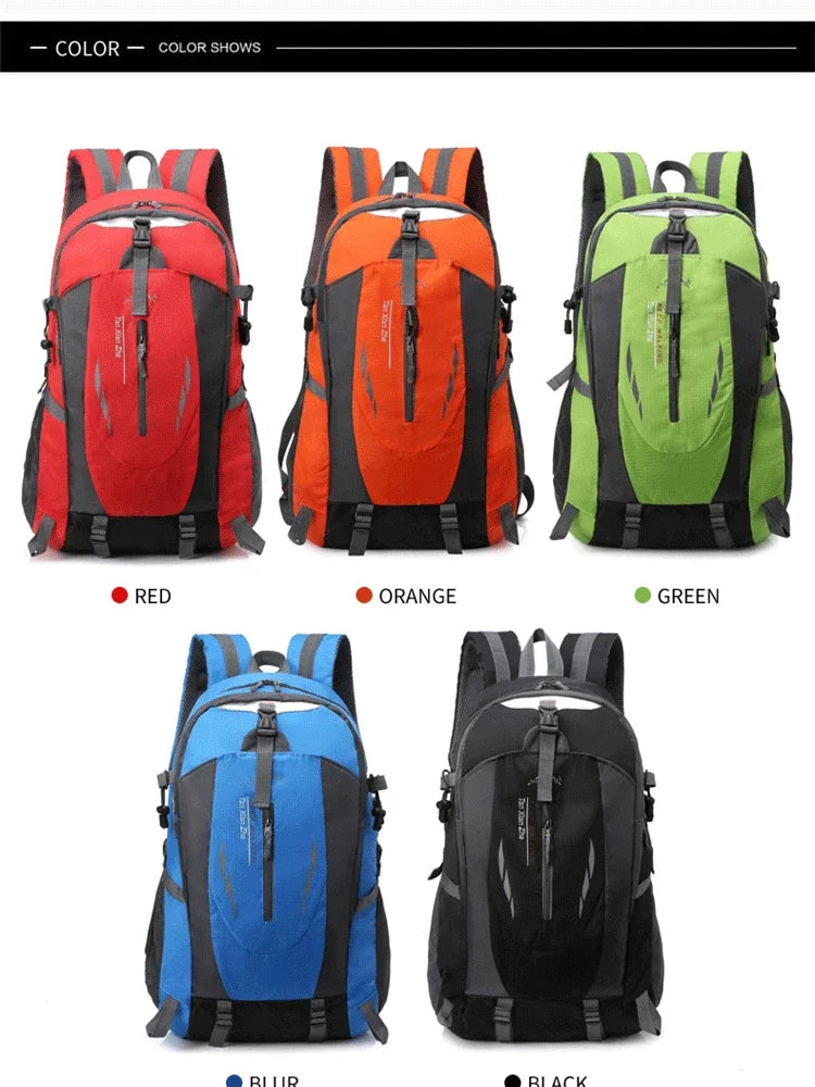 Outdoor Travel Backpack Big Capacity Fashion Travel Backpacks Men Climbing Travel Backpack Classic Sport Travel Backpacks