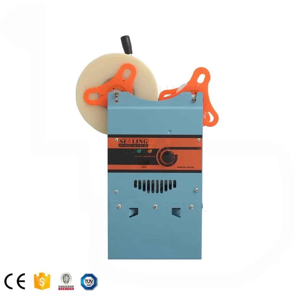 HZPK Manual Bubble Tea Plastic Paper Cups Sealer Sealing Machine for Bubble Tea Shop Equipment Cup Sealer