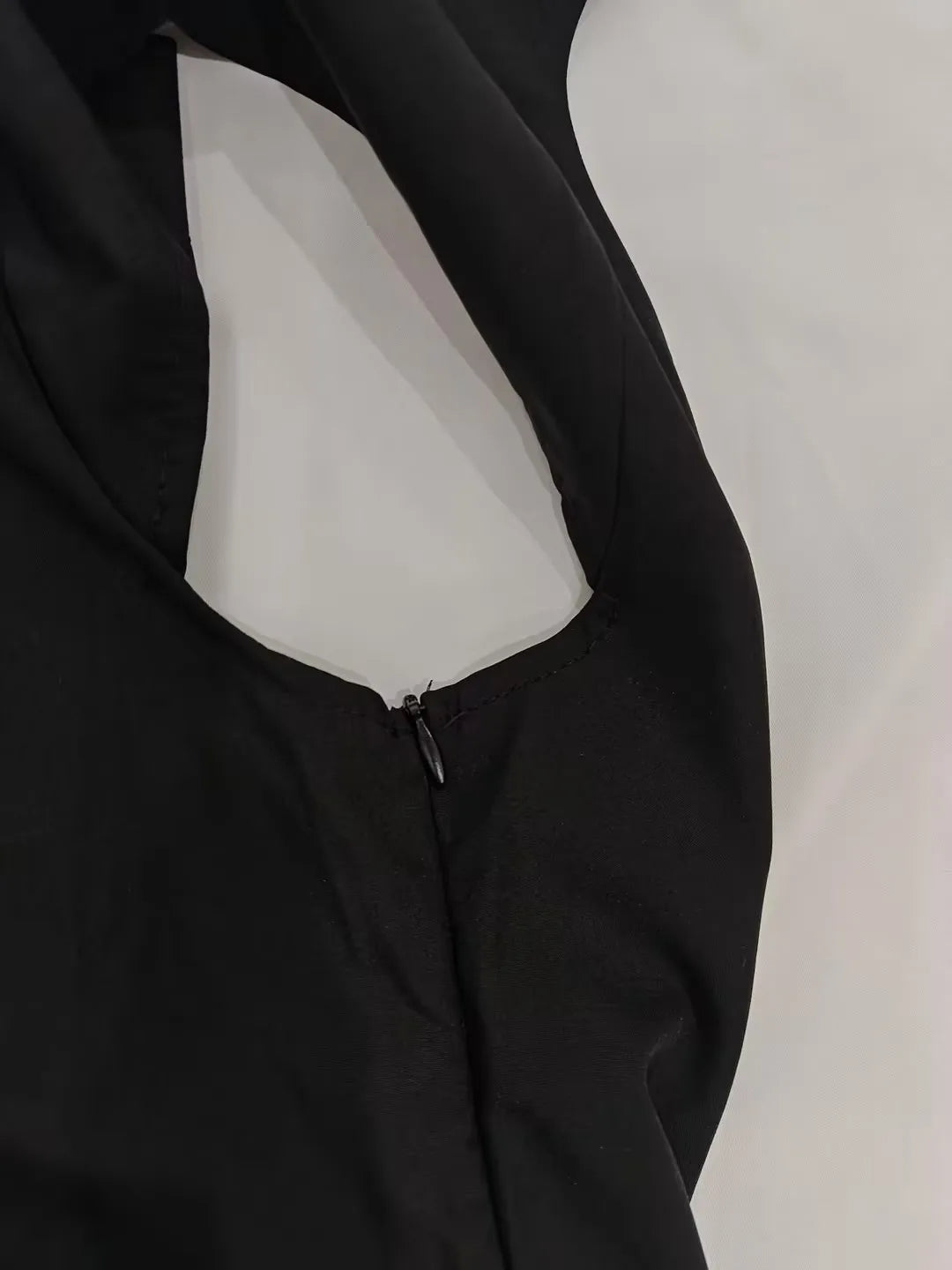 Summer French Pure Lust Fashion Dress Women's Temperament Elegant Solid Color Waist Slim High Waist Sleeveless Back Hollow Dress