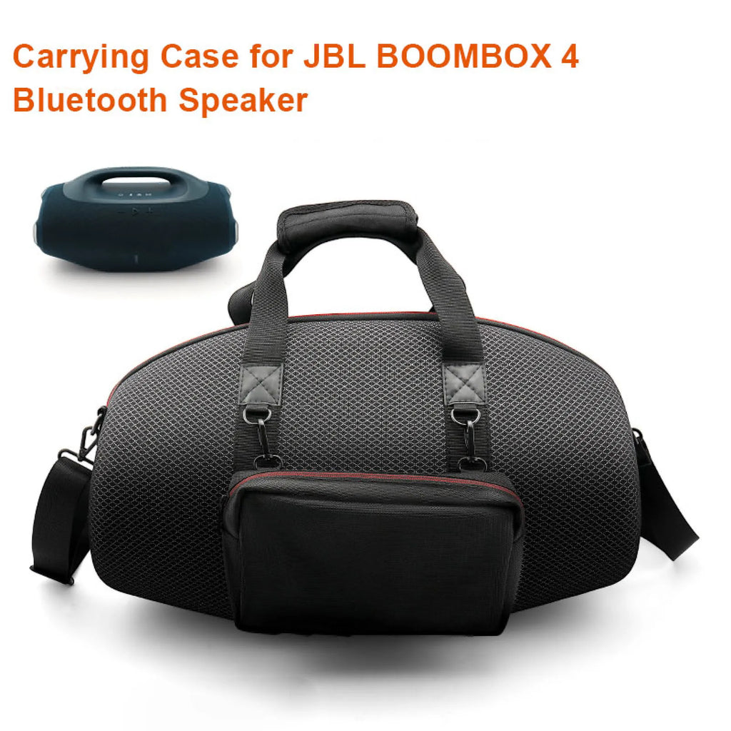 Carrying Case for JBL Boombox 4 Bag,Wireless BT Speaker Bag,EVA Hard Protective Case,Storage Bag with Side Pocket&Shoulder Strap