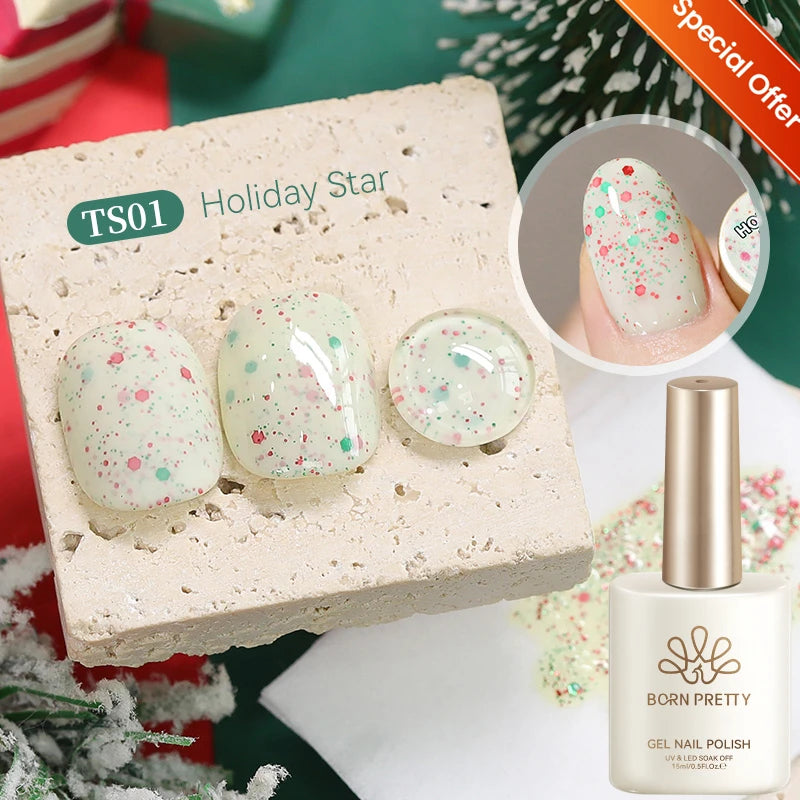 BORN PRETTY 15ml Autumn Nail Blossoming Gel Spreading Effect Watercolor Flower Gel Easy to Apply for Nail Art Manicure Pedicure