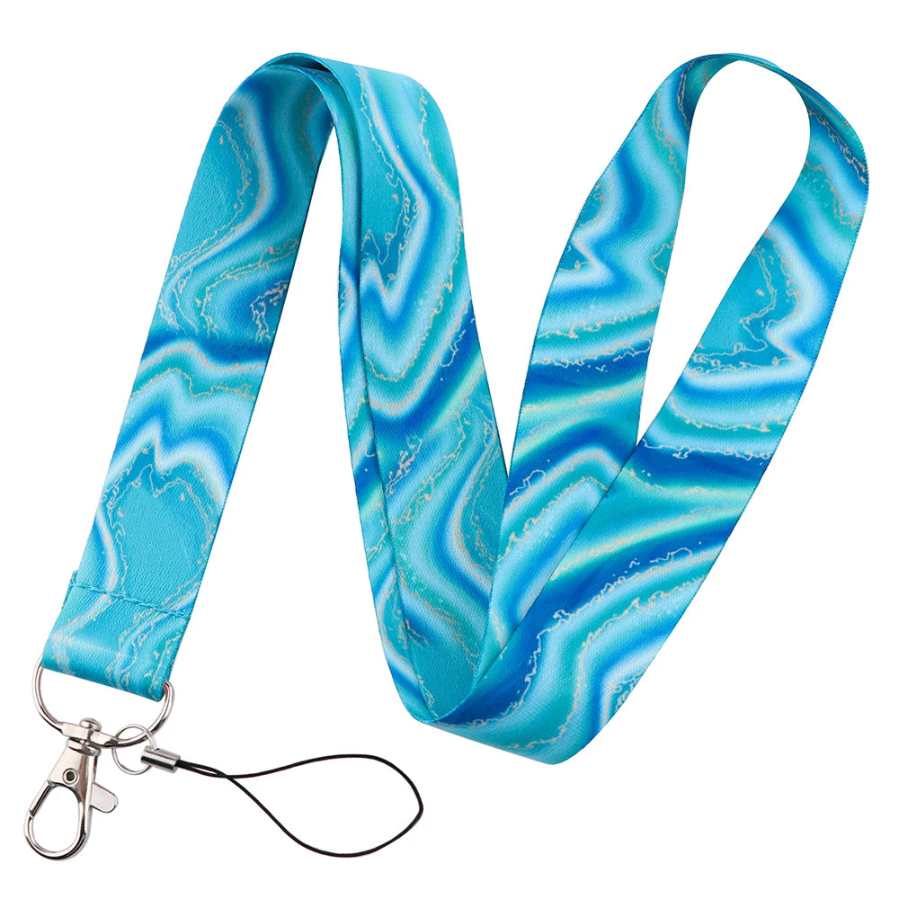 100 Designs Cute Art Lanyard for Keys Chain Badge Holder ID Credit Card Pass Hang Rope Lariat Mobile Phone Charm Accessories