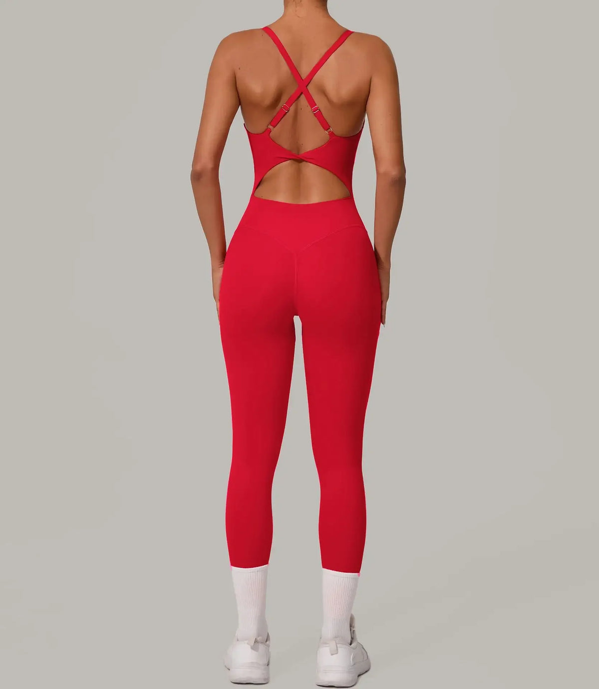 Wholesale Gym Clothes Woman Yoga Set Padding Women's Gym Jumpsuit Activewear Sportswear Push Up Fitness Sports Overalls Purple