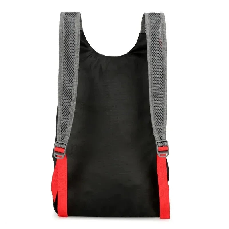Multifunctional Outdoor for Camping Hiking Travel Folding Backpack High Density Lightweight Waterproof Nylon Fabric Sports Bag