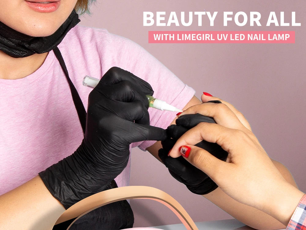 Professional UV LED Nail Lamp Rechargeable 30 LED Nail Dryer Suitable for All Gel Nail Polish Curing Lamps Manicure Salon Tools