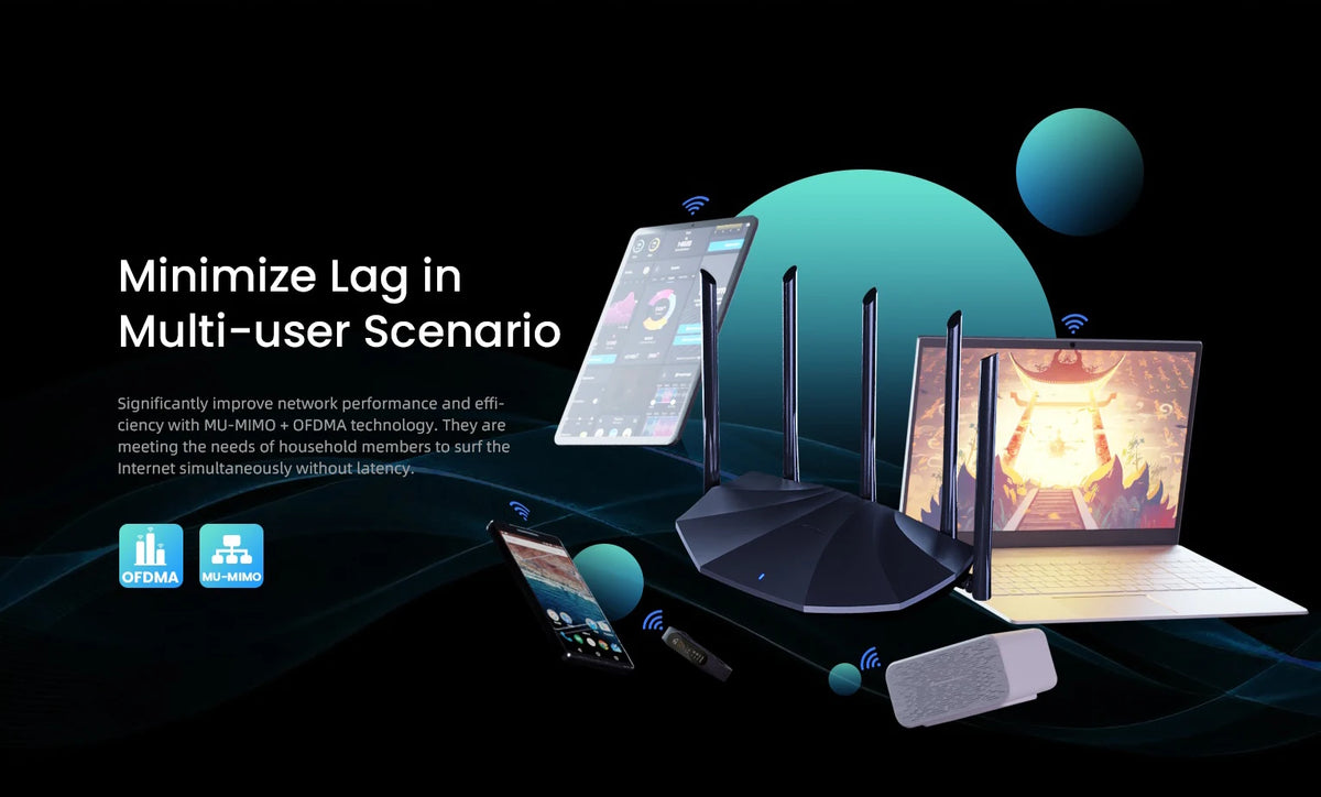 WiFi 6 Router AX3000 Gigabit Wireless Repeater Tenda 2.4G 5Ghz Gigabit WIFI6 AX1500 Extender Network Tenda AC1200 Wifi Booster