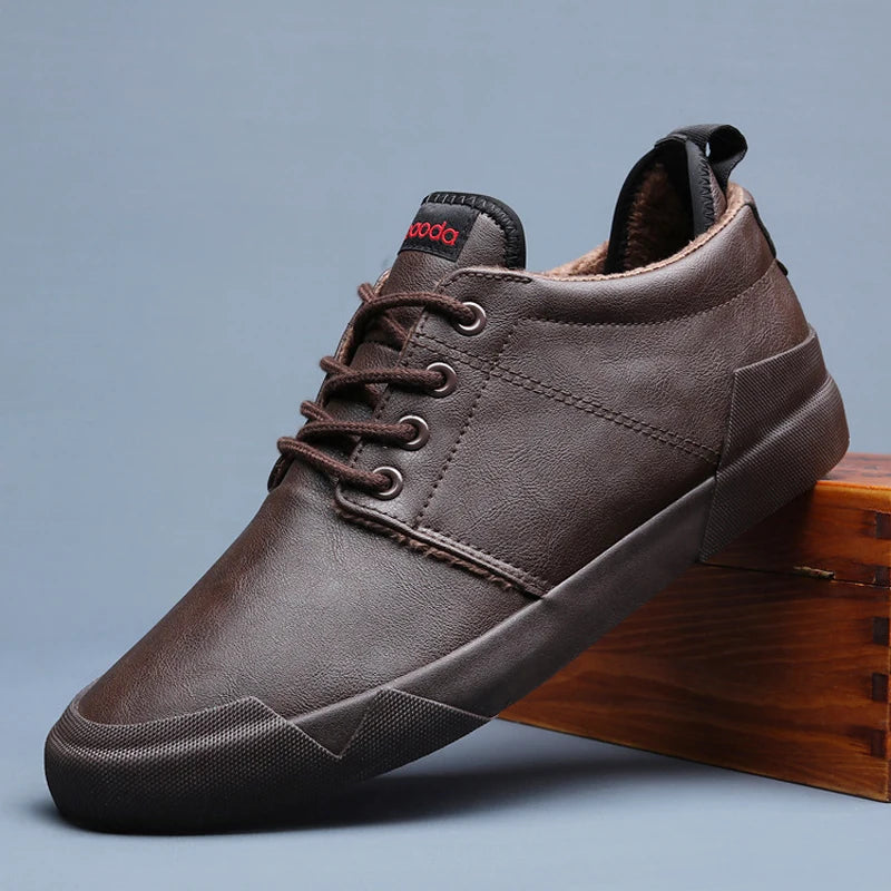 2020 Men's Winter Fashion Sneakers Man Casual Shoes Breathable Men Shoes Big size Office Footwear Driving Shoes Winter Shoes