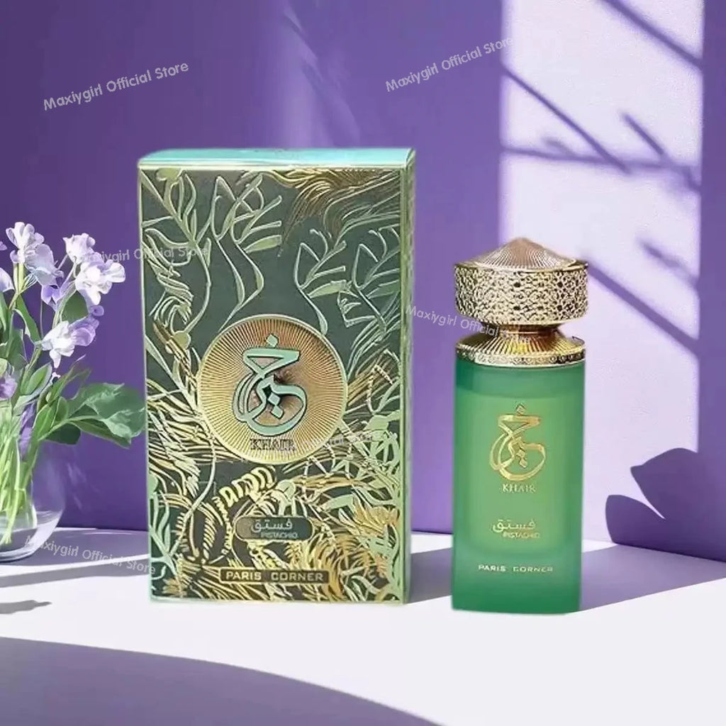 Candy Pistachio Perfume Original Arabian Paris Horn Perfume For Men Women Unisex Fragrance 100ml