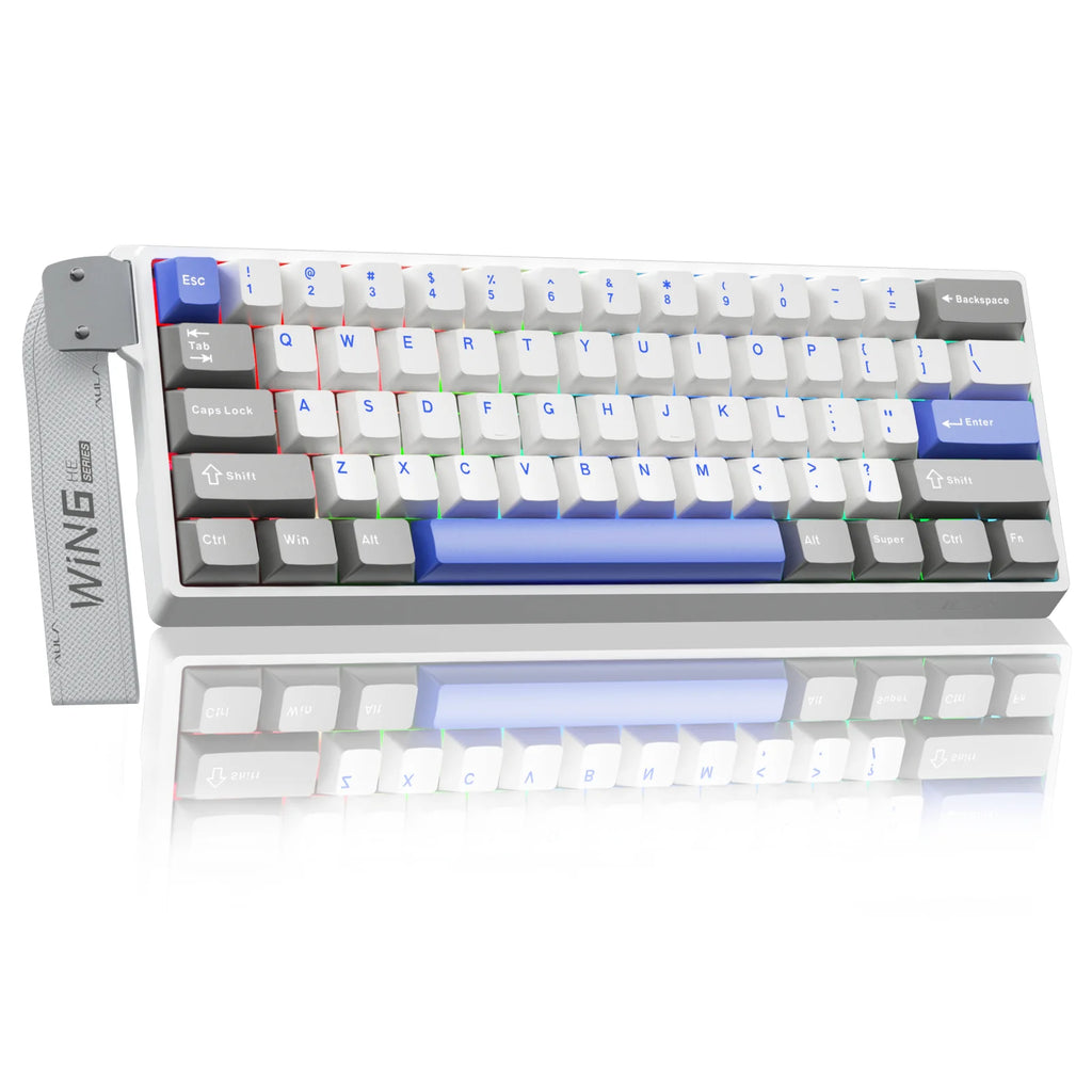 AULA WIN60 HE Pro MAX Wired Gaming Keyboard Hall Effect Magnetic Switch RT Adjustable Hot-Swap 8000Hz Esport Mechanical Keyboard