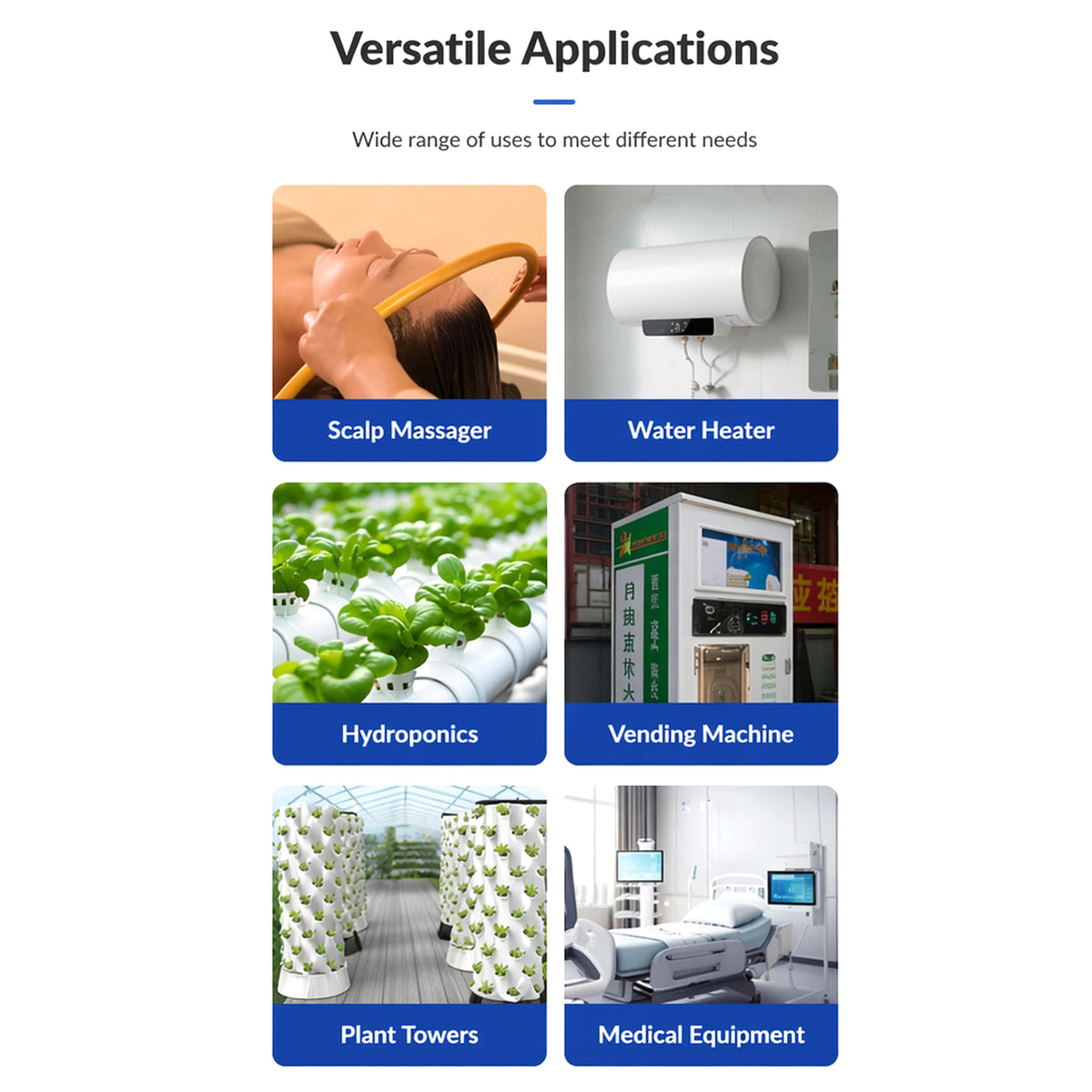 DC Brushless DC Submersible Pump 12V Filtration Circulation Pump Is Suitable for Hydroponic Water Dispensers