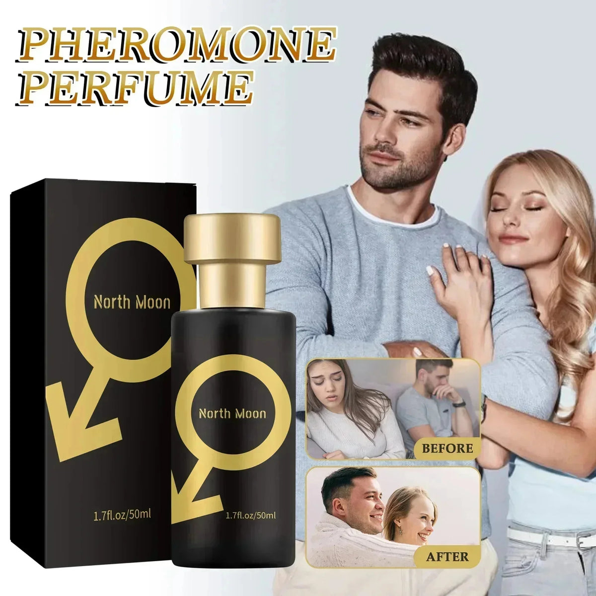 50ml for Men and Women Spray long time  for Men's  Body aromatic essential oil