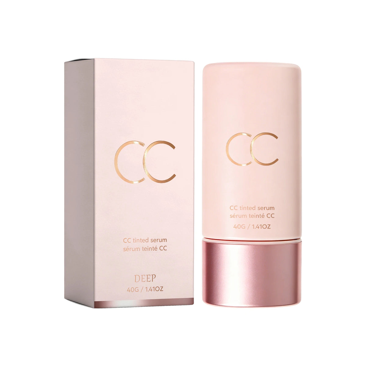 CC Cream Color Correcting Tinted Serum Self Adjust Skin Tone Lightweight Natural Smooth Nude Makeup Gentle Coverage Foundation