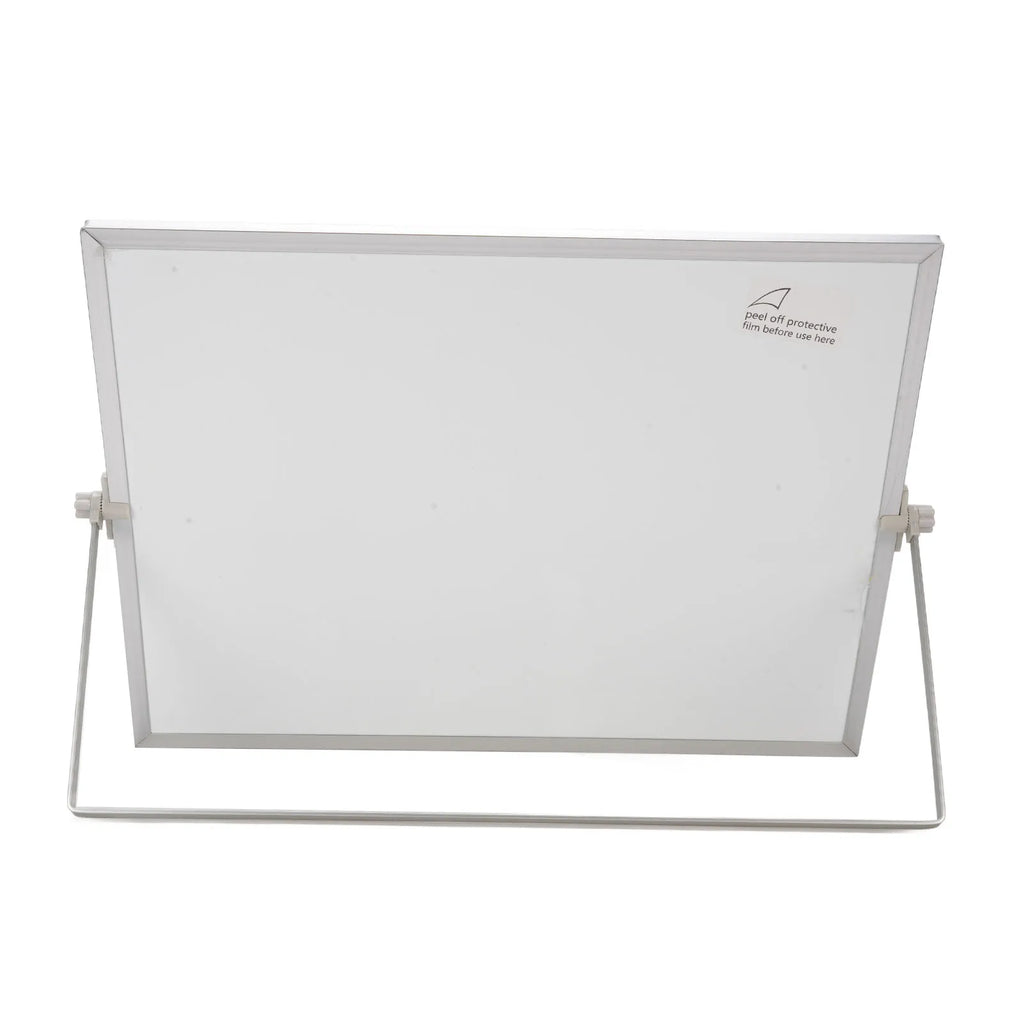 Calendar Whiteboard Dry Erase Calendar 30x40cm Double Sided Magnetic Desktop White Board Calendar Monthly Planner with Stand