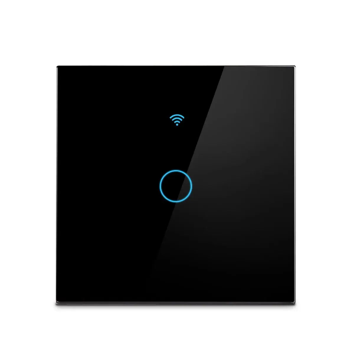 Wifi Smart Light Switch EU 1/2/3Gang Touch Light Switch No Neutral Wire Wall Light Switches Works with Tuya Smart Life App Alexa