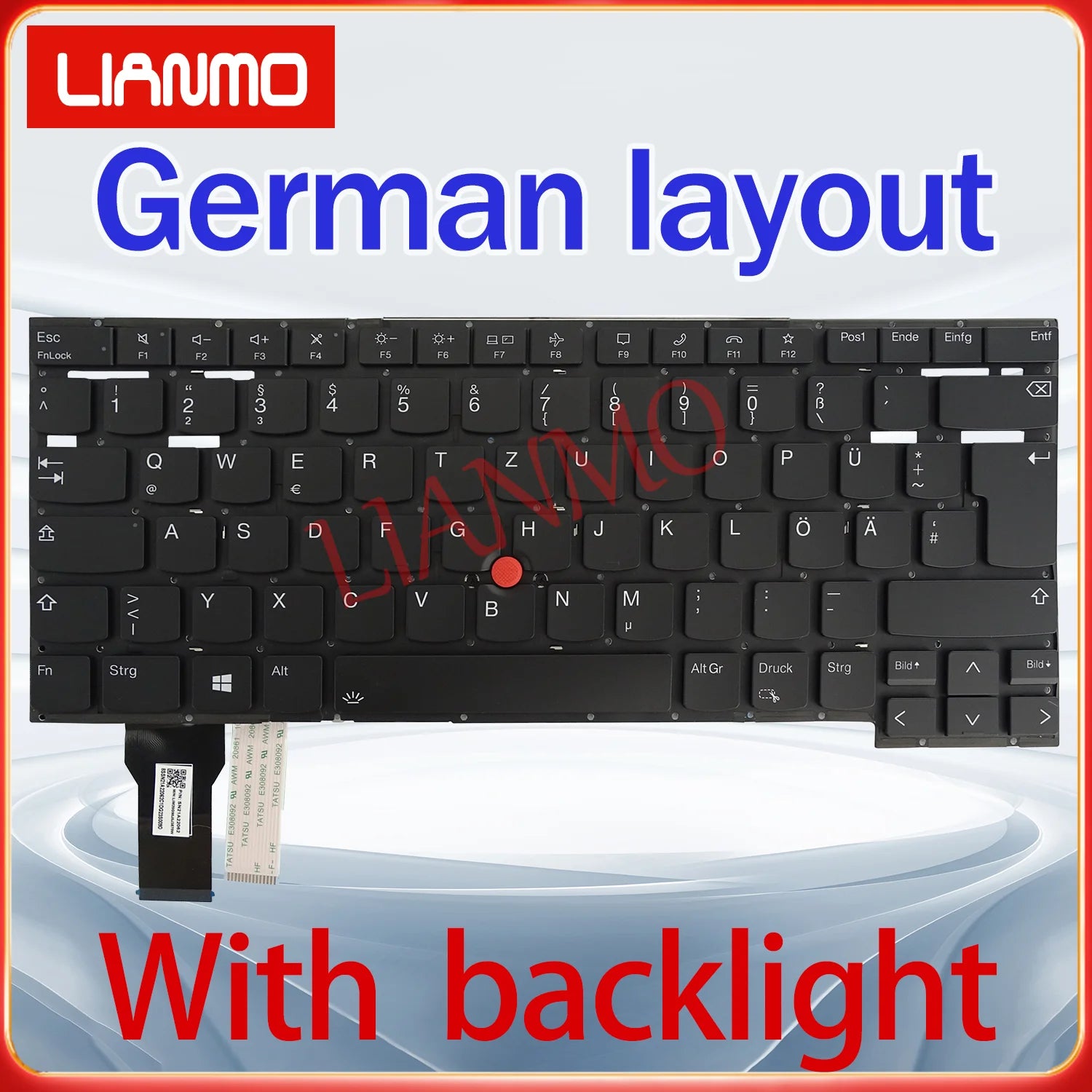 US Italian German French UK Portuguese Laptop For Lenovo Thinkpad T14s Gen2 P1 Gen4 X1 Extreme Hermit 4th 2021 Backlit  Keyboard