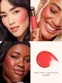Rare Beauty Soft Pinch Liquid Blush Silky Smoothly Long Lasting Plump Makeup Hope Love Virtue Happy Cream Blush Face Cosmetics