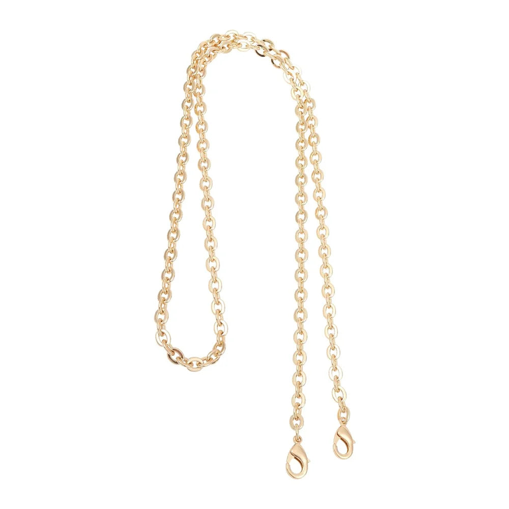 HOLIN 40cm-120cm Gold Bag Chain Strap for Handbag Replacement Gold Purse Chain Accessories Shoulder Straps Crossbody