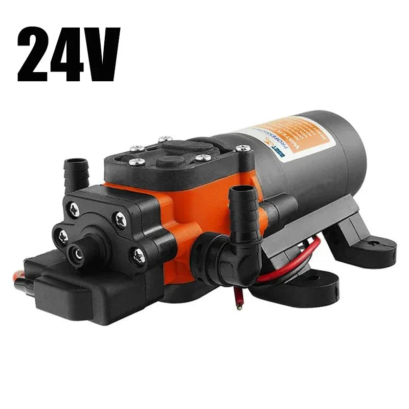 Portable 35PSI 12V Marine Water Pump Diaphragm Self-priming Pump Boat Accessories Shower Toilet Pumping Motor Home