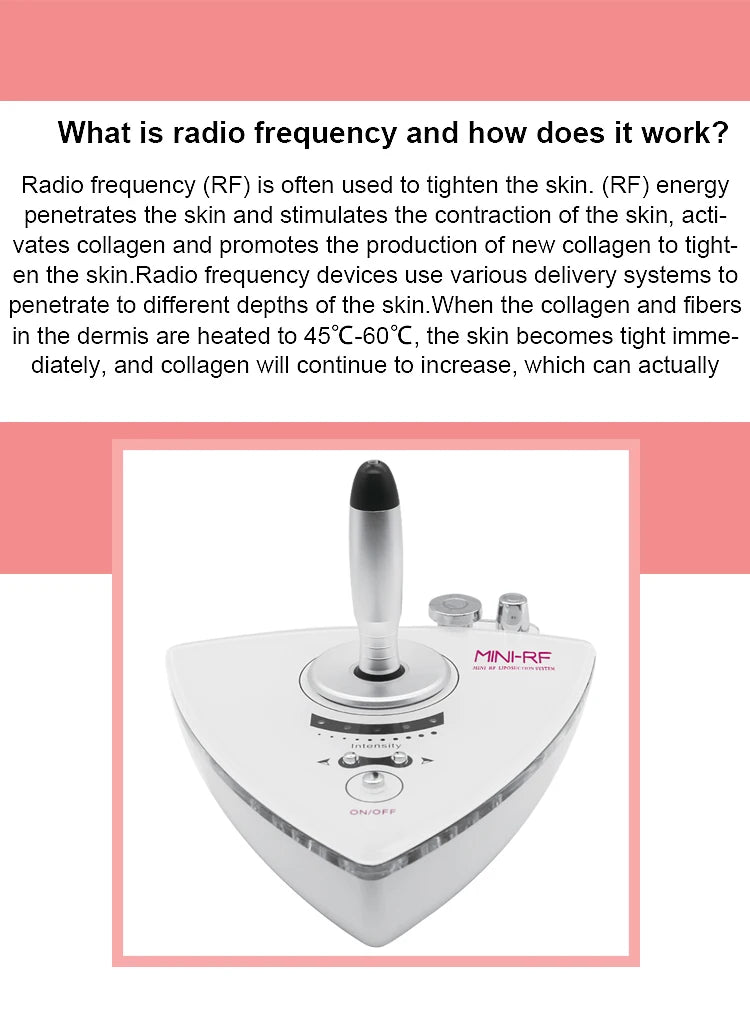 Beauty Star Tripolar 3 in 1 Facial Machine for Lifting Facial Body Slimming Skin Rejuvenation Eye Care