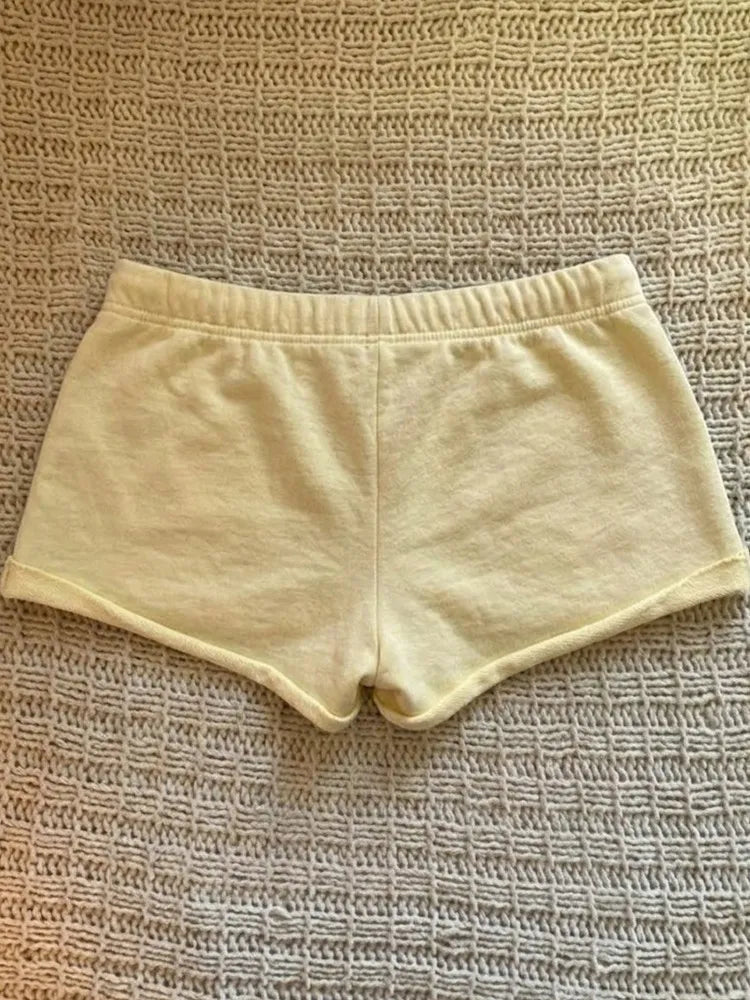 Retro High-end Loose Pajama Pants Women's Spring New Shorts Drawstring Home Pants Can Be Worn Outside