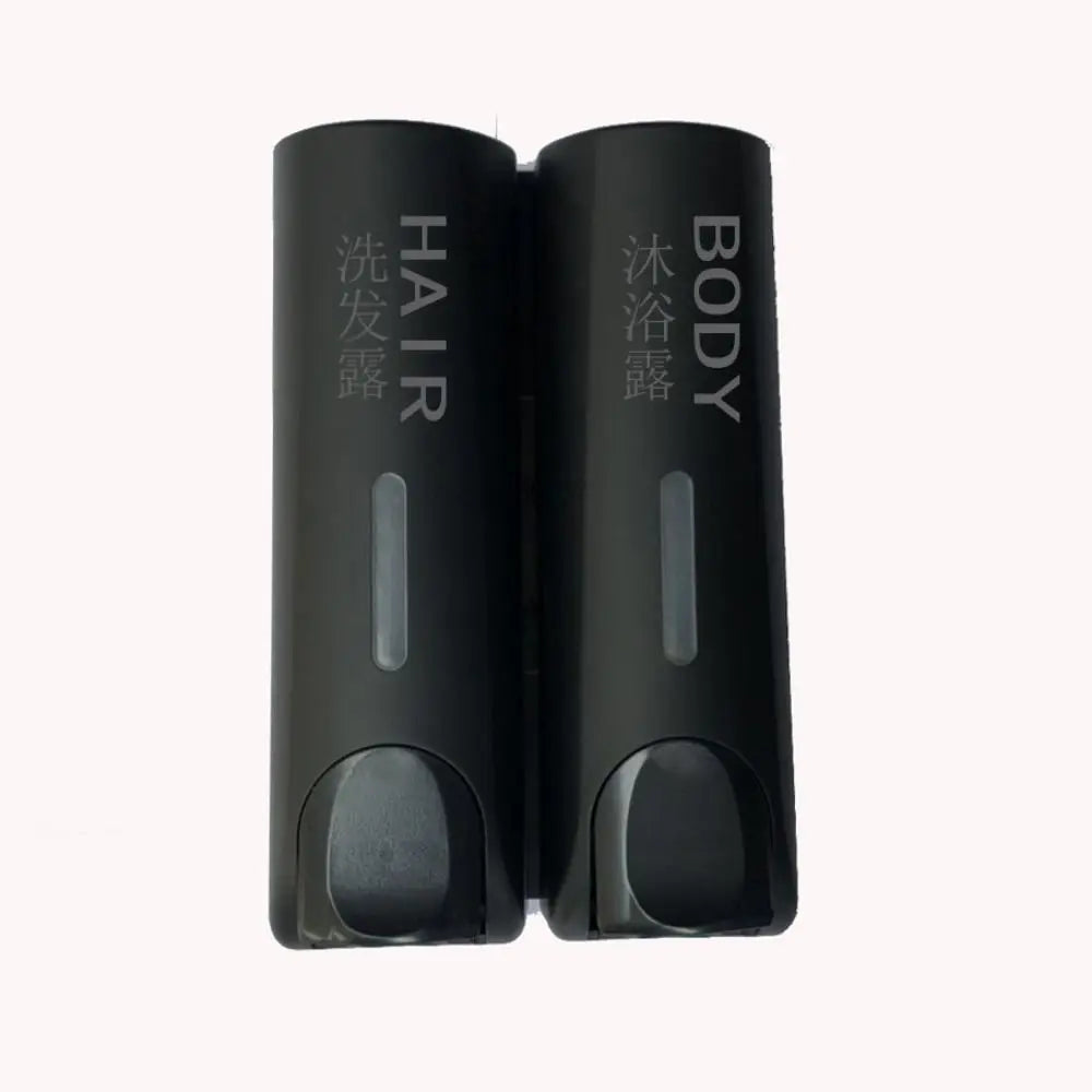 Manual Press Wall Mounted Soap Dispenser Refillable Lock Lotion Soap Container Large Capacity Space Saving Shampoo Liquid Bottle