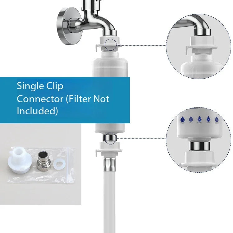 Household Water Purifier Pre Filter For Shower Washing Machine Toilet Explosion Proof Tap Water Chlorine Removal