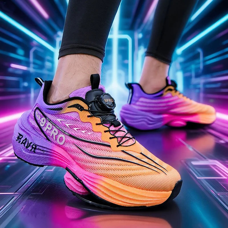 2025 New Casual Running Shoes Breathable Autumn Jogging Shoes Men Lightweight Women Gym Shoes Outdoor Male Cushion Sports Shoes