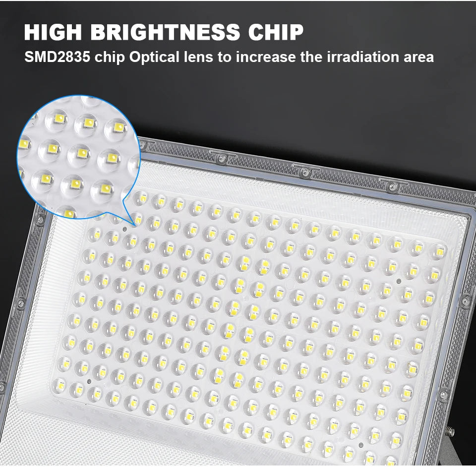 Outdoor LED Flood Light 500W 300W 200W 220V Motion Sensor Waterproof  Spotlight Garden Lighting Landscape Floodlight Street Lamp