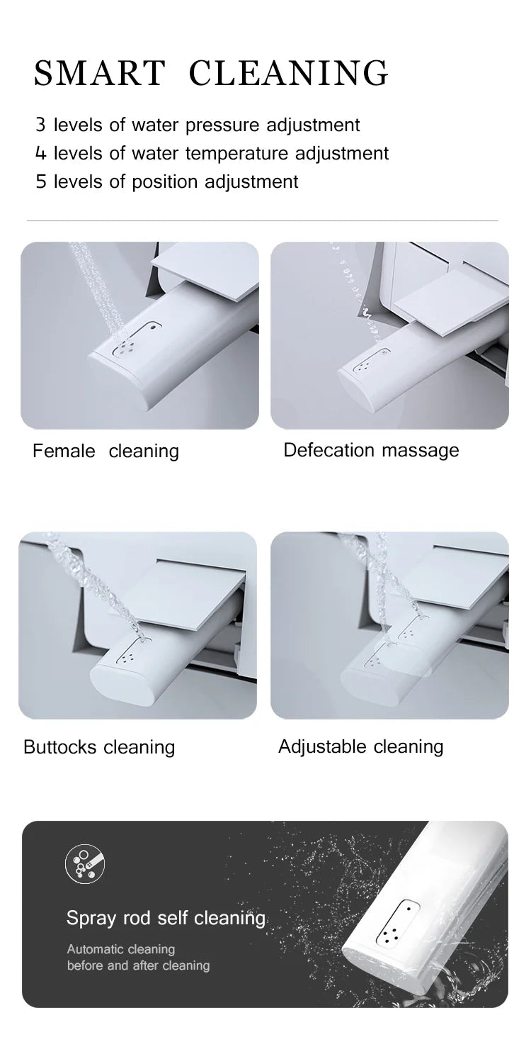 Matte Black Bidet Floor Smart Toilet S Trap Toilets With Bidet Ceramic Wc